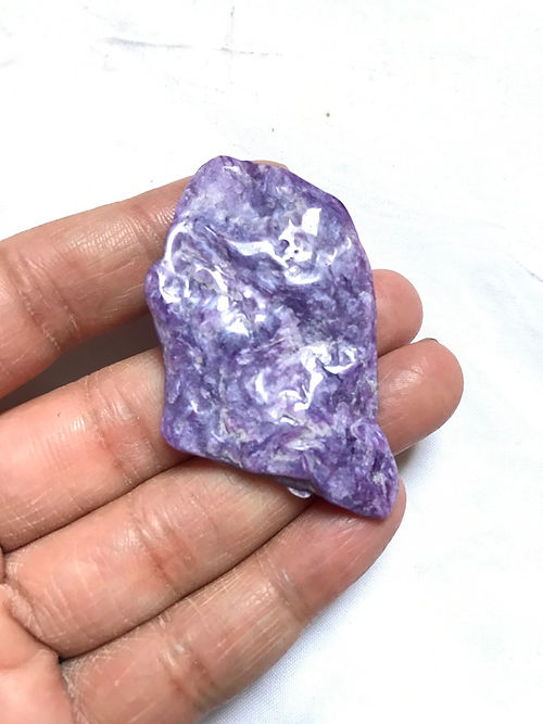 Charoite Cabochon 1 Piece Size 55 MM Approx