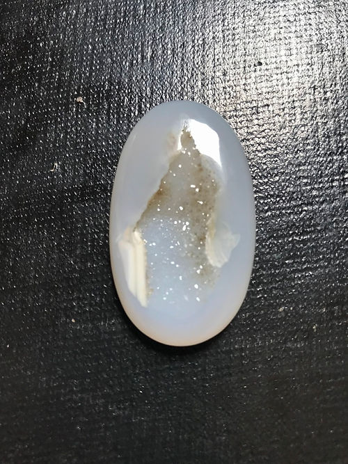 Agate Window Druzy Cabochon 1 Piece Size 47 MM Approx