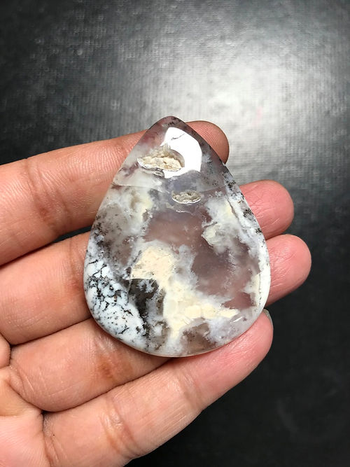 Dendrite Opal Cabochon 1 Piece Size 50 MM Approx