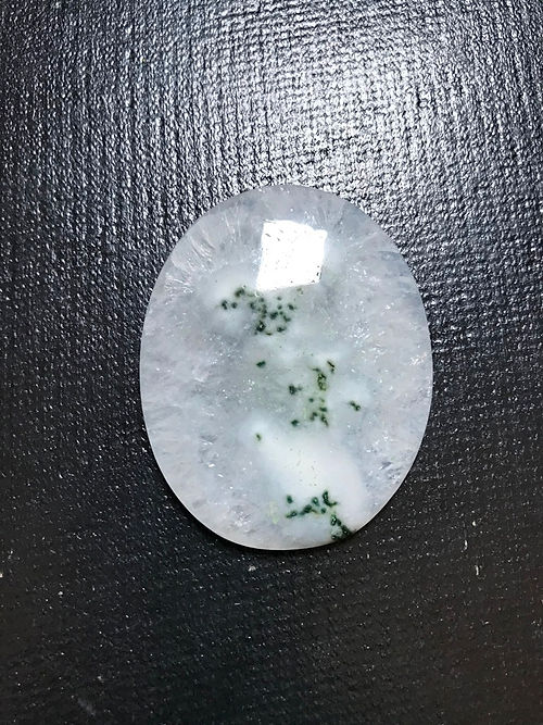 Solar Quartz Cabochon 1 Piece Size 50 MM Approx