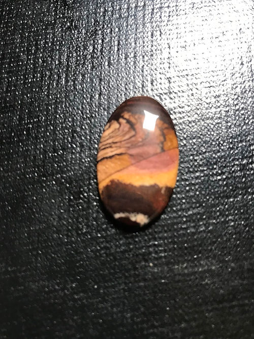 Coffee Jasper Cabochon 1 Piece Size 32 MM Approx