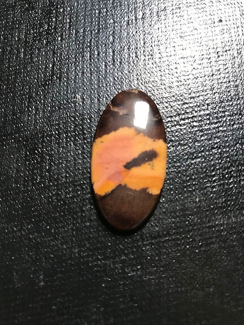 Coffee Jasper Cabochon 1 Piece Size 38 MM Approx