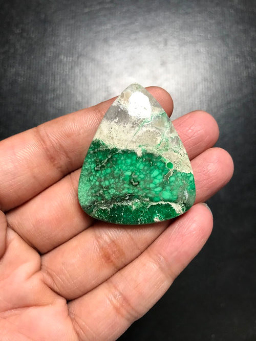 Variscite Cabochon 1 Piece Size 43 MM APPROX