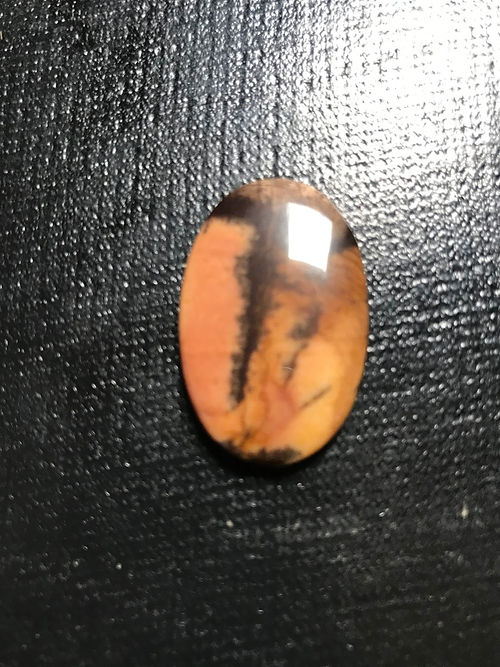 Coffee Jasper Cabochon 1 Piece Size 33 MM Approx