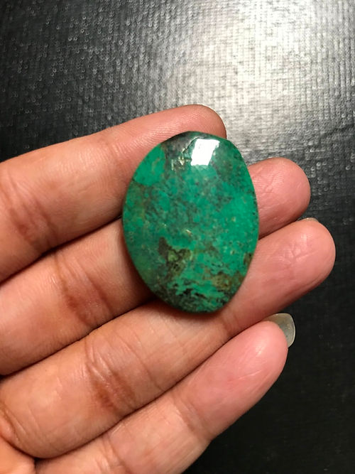 Turquoise Cabochon 1 Piece Size 32 MM APPROX