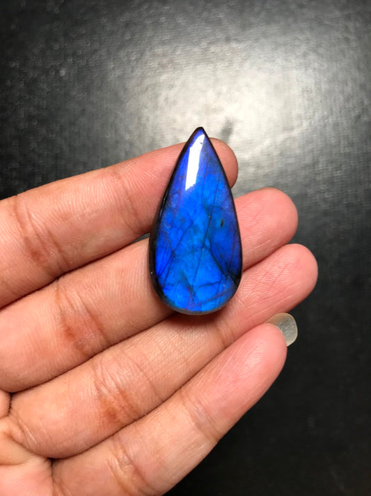 Labradorite Cabochon 1 Piece Size 35 MM Approx