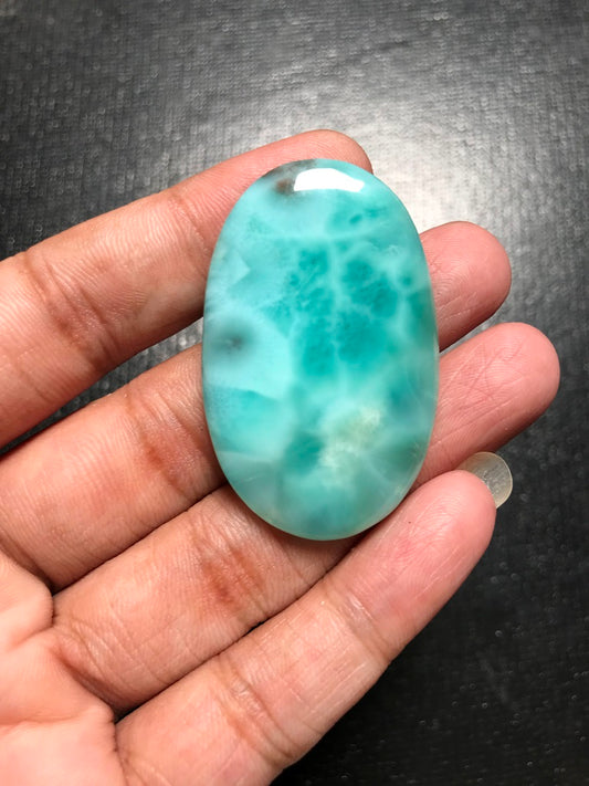 Larimar Cabochon 1 Piece Size 45 MM Approx