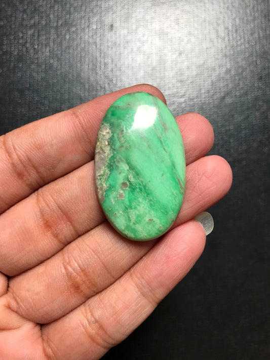 Variscite Cabochon 1 Piece Size 38 MM Approx