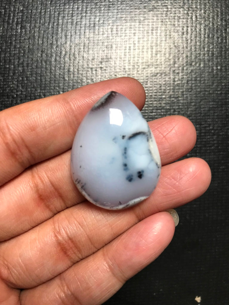 Dendrite Opal Cabochon 1 Piece Size 33 MM Approx