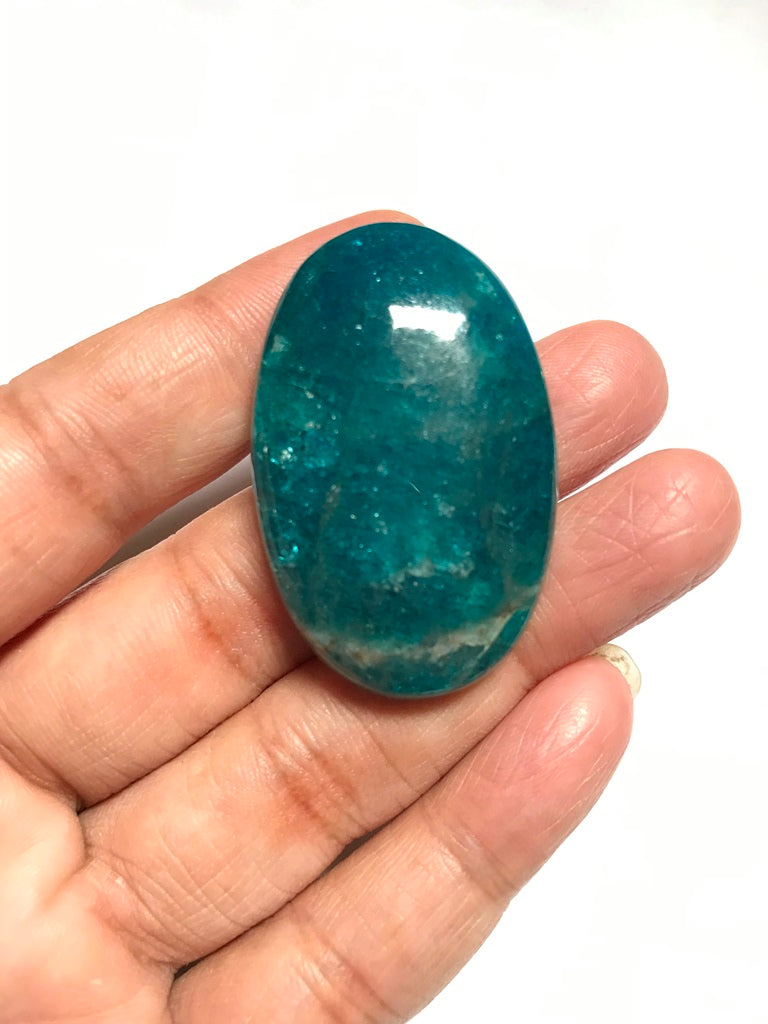 Apatite Cabochon 1 Piece Size 44 MM Approx