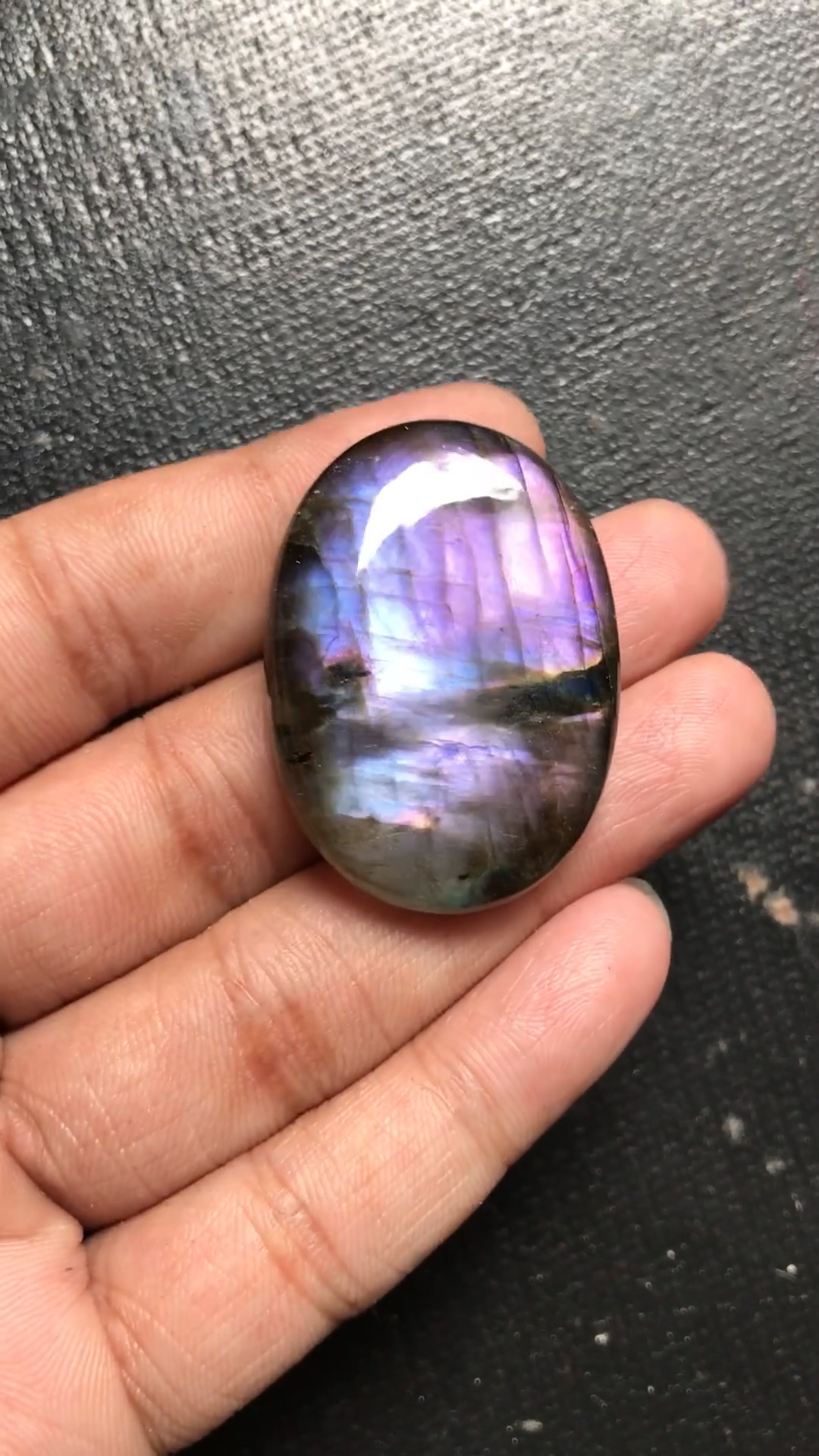 Labradorite Cabochon 1 Piece Size 38 MM Approx